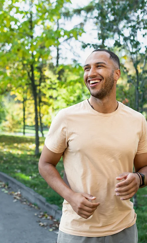 Person in addiction treatment