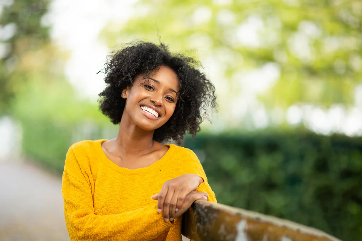 Person thinking about addiction treatment programs